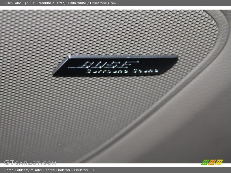 Calla White / Limestone Grey 2009 Audi Q7 3.6 Premium quattro
