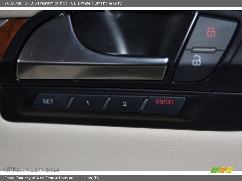 Calla White / Limestone Grey 2009 Audi Q7 3.6 Premium quattro