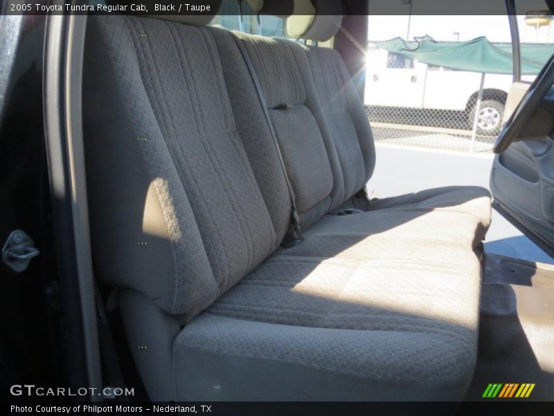 Black / Taupe 2005 Toyota Tundra Regular Cab