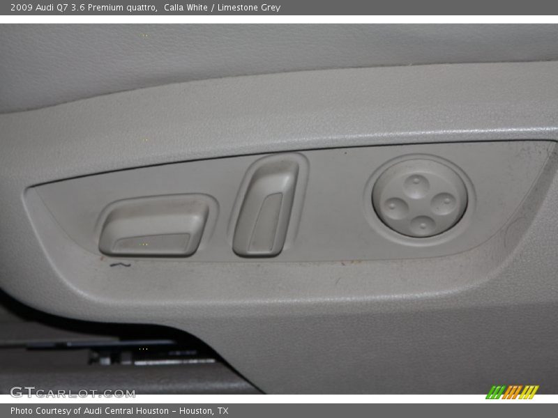 Calla White / Limestone Grey 2009 Audi Q7 3.6 Premium quattro
