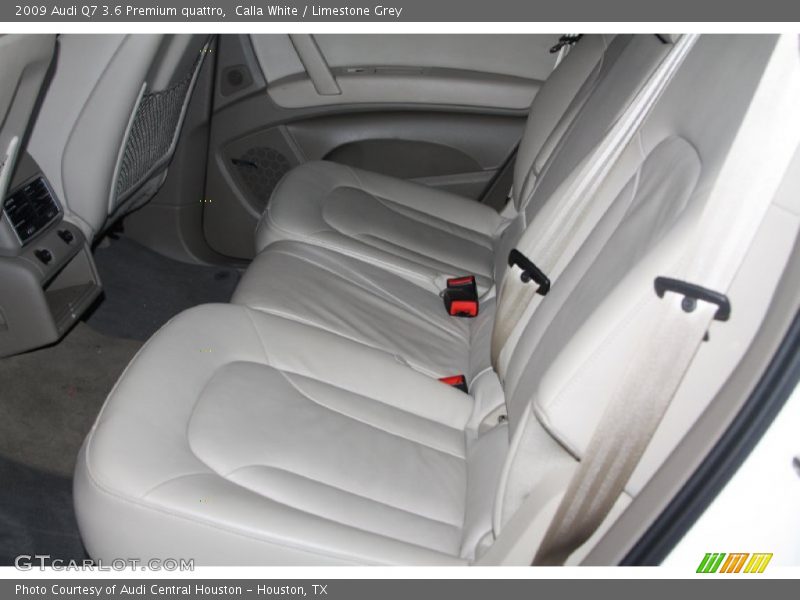 Calla White / Limestone Grey 2009 Audi Q7 3.6 Premium quattro