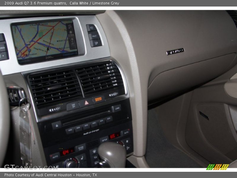 Calla White / Limestone Grey 2009 Audi Q7 3.6 Premium quattro