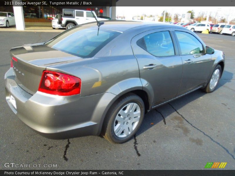 Tungsten Metallic / Black 2013 Dodge Avenger SE