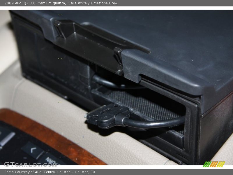Calla White / Limestone Grey 2009 Audi Q7 3.6 Premium quattro