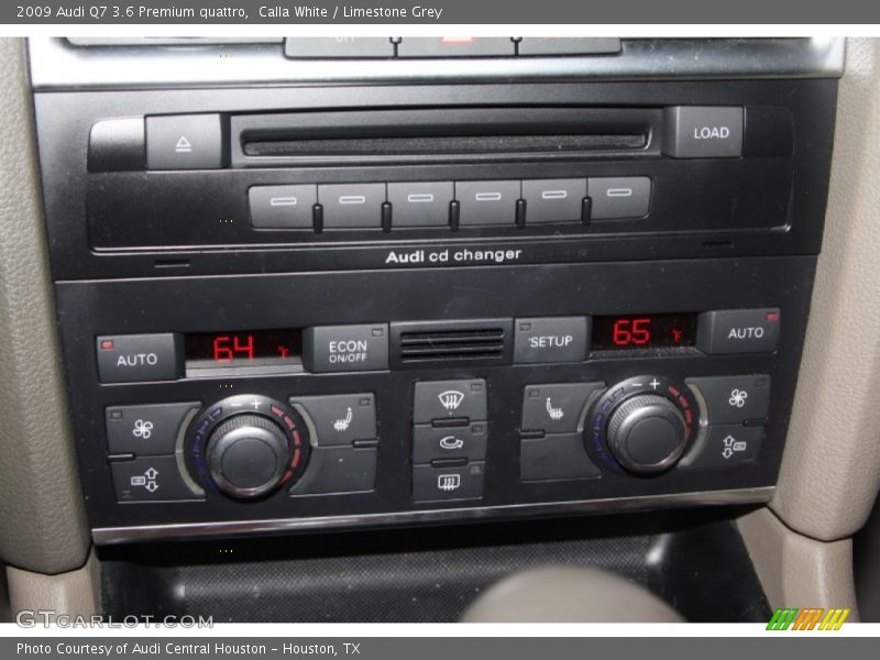 Calla White / Limestone Grey 2009 Audi Q7 3.6 Premium quattro