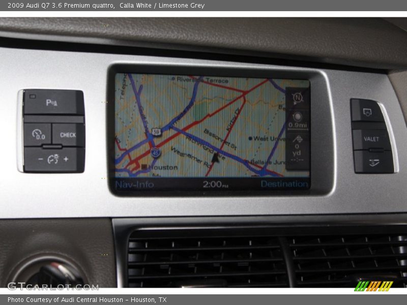 Calla White / Limestone Grey 2009 Audi Q7 3.6 Premium quattro