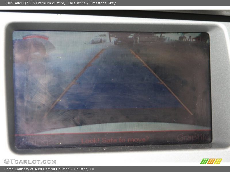Calla White / Limestone Grey 2009 Audi Q7 3.6 Premium quattro