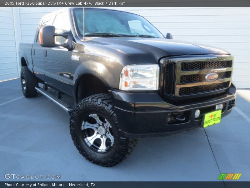 Black / Dark Flint 2005 Ford F250 Super Duty FX4 Crew Cab 4x4