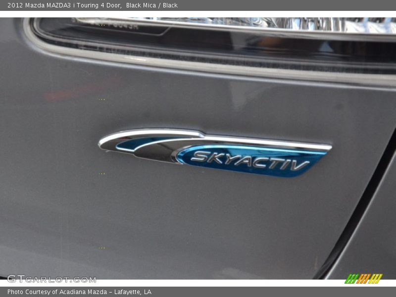 Black Mica / Black 2012 Mazda MAZDA3 i Touring 4 Door