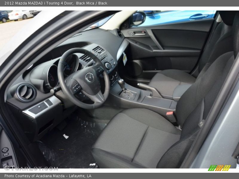 Black Mica / Black 2012 Mazda MAZDA3 i Touring 4 Door