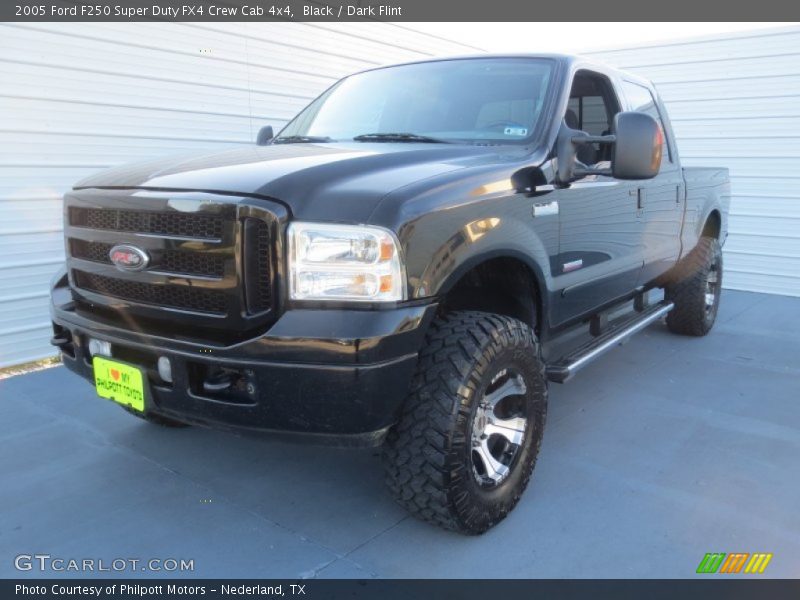 Black / Dark Flint 2005 Ford F250 Super Duty FX4 Crew Cab 4x4