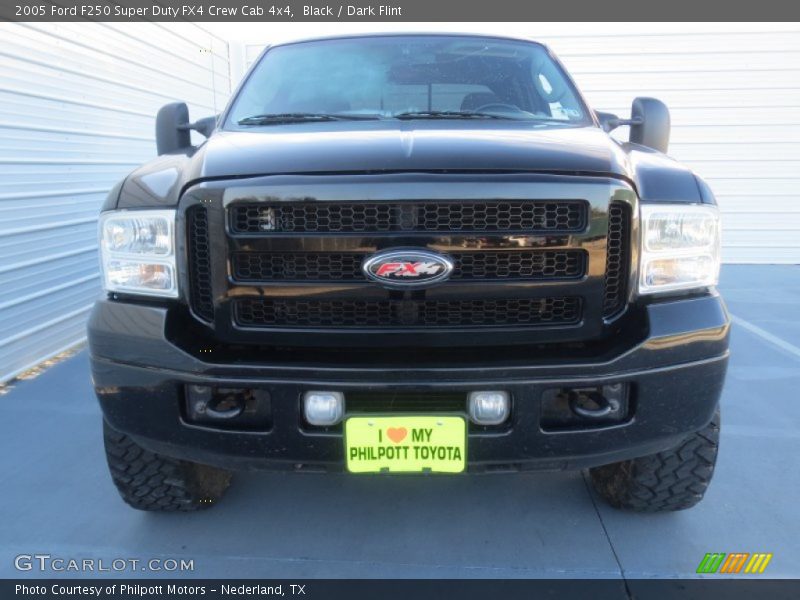 Black / Dark Flint 2005 Ford F250 Super Duty FX4 Crew Cab 4x4