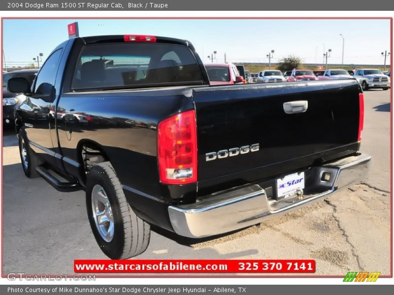 Black / Taupe 2004 Dodge Ram 1500 ST Regular Cab