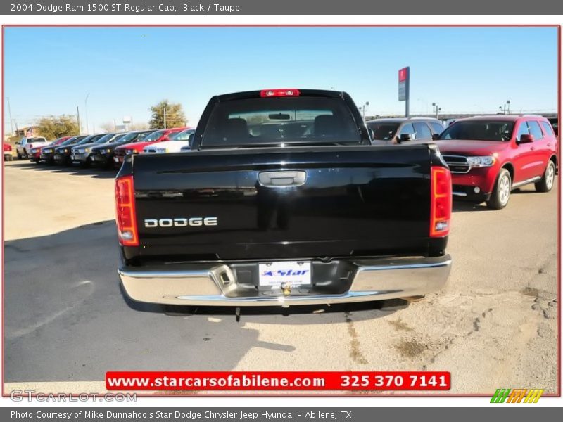 Black / Taupe 2004 Dodge Ram 1500 ST Regular Cab