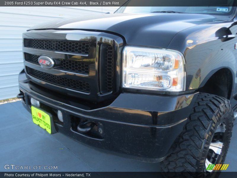 Black / Dark Flint 2005 Ford F250 Super Duty FX4 Crew Cab 4x4