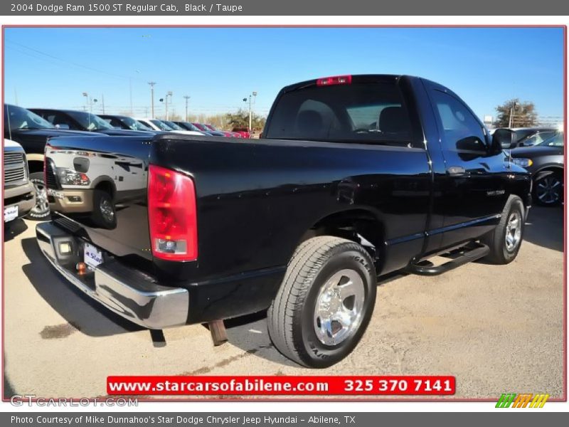 Black / Taupe 2004 Dodge Ram 1500 ST Regular Cab