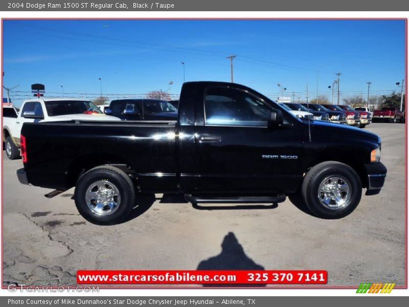 Black / Taupe 2004 Dodge Ram 1500 ST Regular Cab