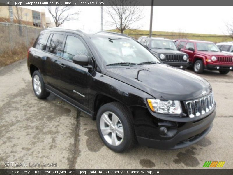 Black / Dark Slate Gray 2013 Jeep Compass Latitude 4x4