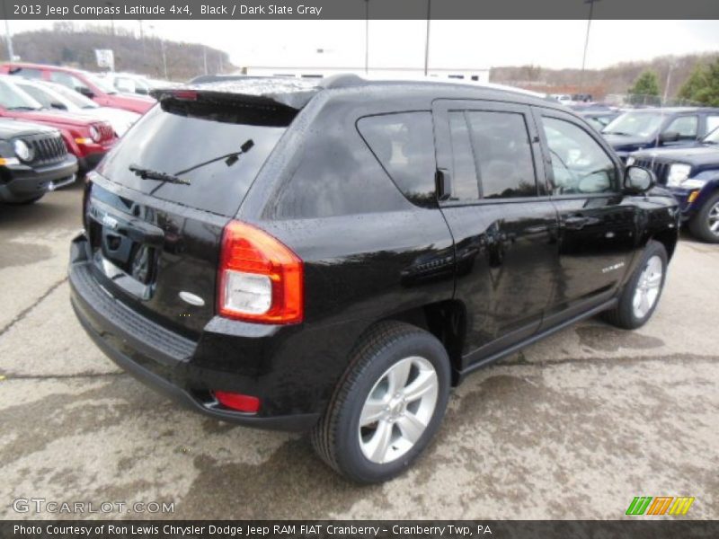 Black / Dark Slate Gray 2013 Jeep Compass Latitude 4x4