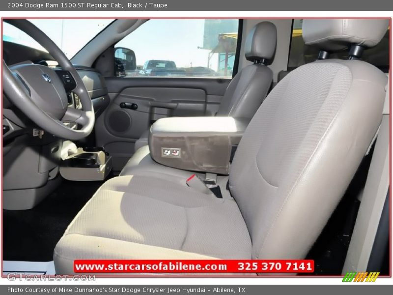 Black / Taupe 2004 Dodge Ram 1500 ST Regular Cab