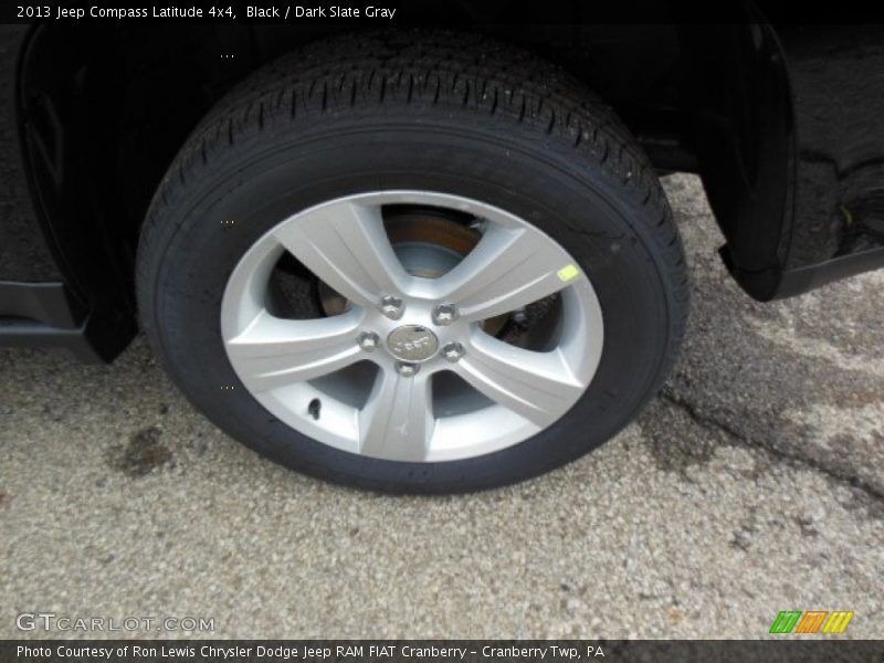 Black / Dark Slate Gray 2013 Jeep Compass Latitude 4x4