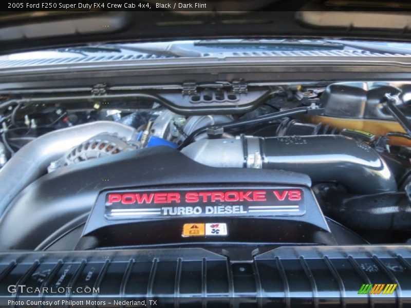Black / Dark Flint 2005 Ford F250 Super Duty FX4 Crew Cab 4x4