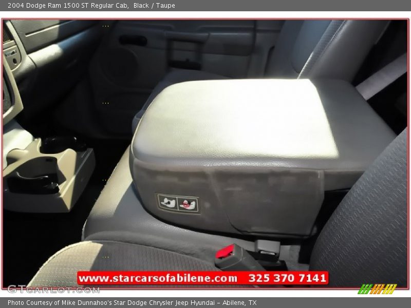 Black / Taupe 2004 Dodge Ram 1500 ST Regular Cab