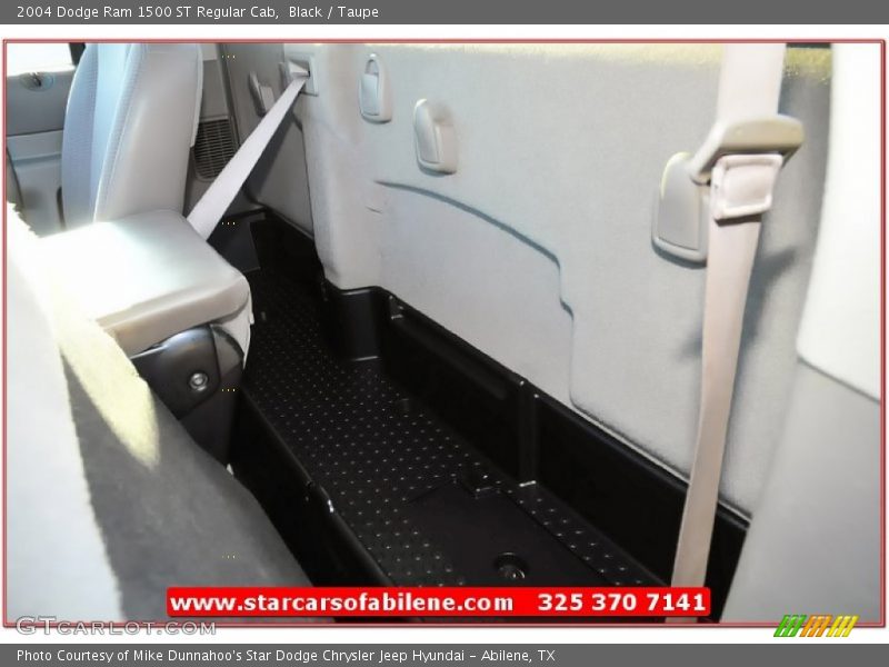 Black / Taupe 2004 Dodge Ram 1500 ST Regular Cab