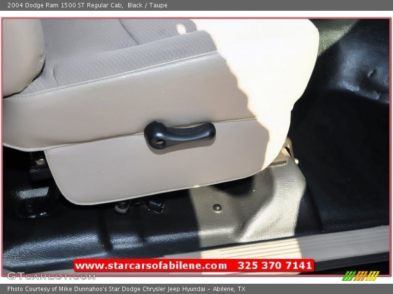 Black / Taupe 2004 Dodge Ram 1500 ST Regular Cab