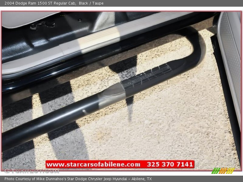 Black / Taupe 2004 Dodge Ram 1500 ST Regular Cab