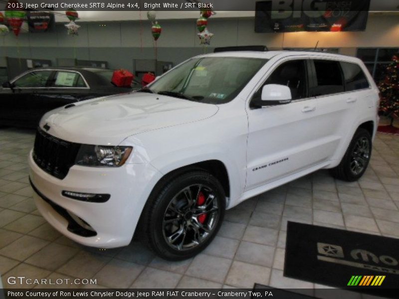 Front 3/4 View of 2013 Grand Cherokee SRT8 Alpine 4x4