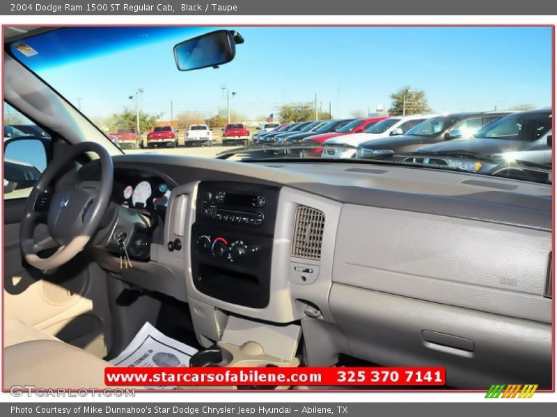 Black / Taupe 2004 Dodge Ram 1500 ST Regular Cab