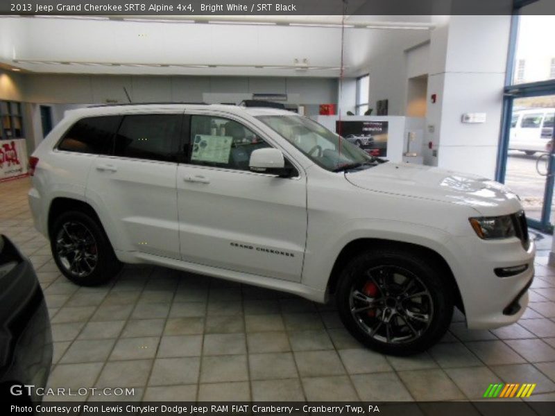 Bright White / SRT Black 2013 Jeep Grand Cherokee SRT8 Alpine 4x4