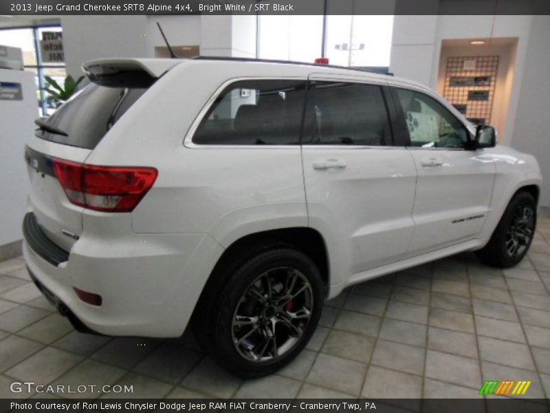 Bright White / SRT Black 2013 Jeep Grand Cherokee SRT8 Alpine 4x4