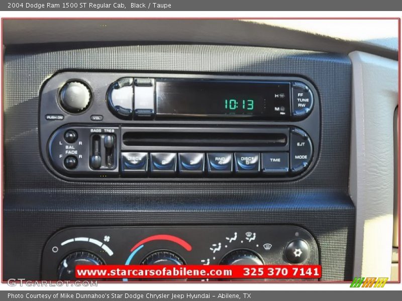 Black / Taupe 2004 Dodge Ram 1500 ST Regular Cab