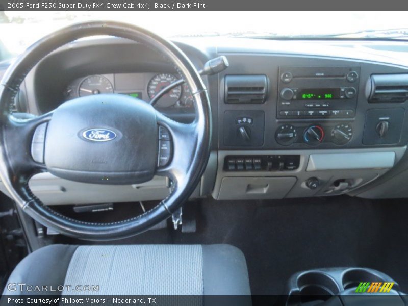 Black / Dark Flint 2005 Ford F250 Super Duty FX4 Crew Cab 4x4
