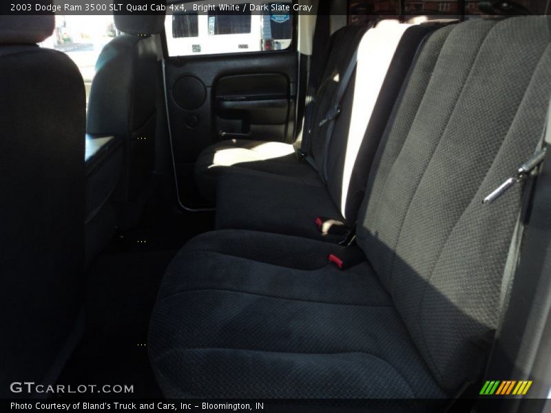 Bright White / Dark Slate Gray 2003 Dodge Ram 3500 SLT Quad Cab 4x4