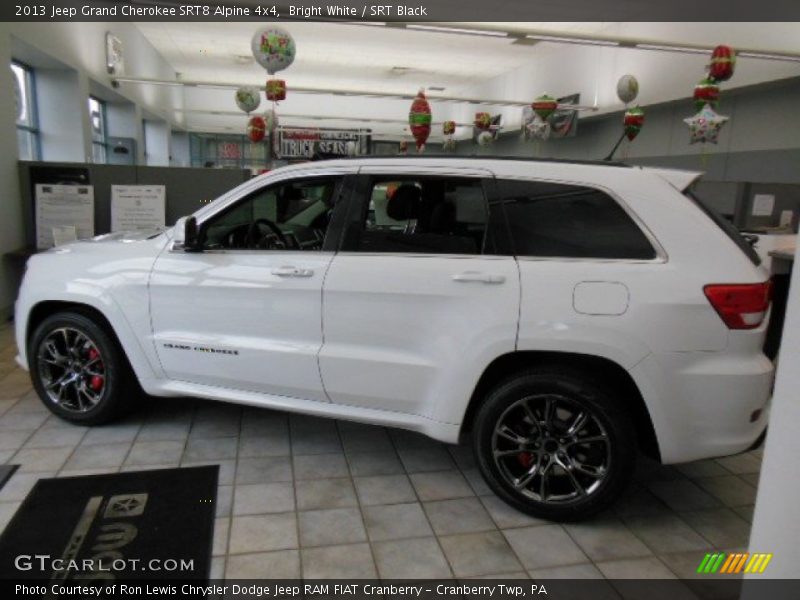 Bright White / SRT Black 2013 Jeep Grand Cherokee SRT8 Alpine 4x4