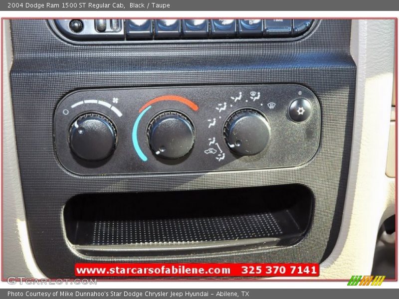 Black / Taupe 2004 Dodge Ram 1500 ST Regular Cab