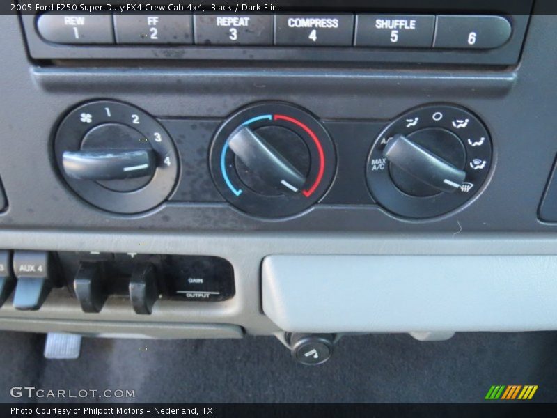 Black / Dark Flint 2005 Ford F250 Super Duty FX4 Crew Cab 4x4
