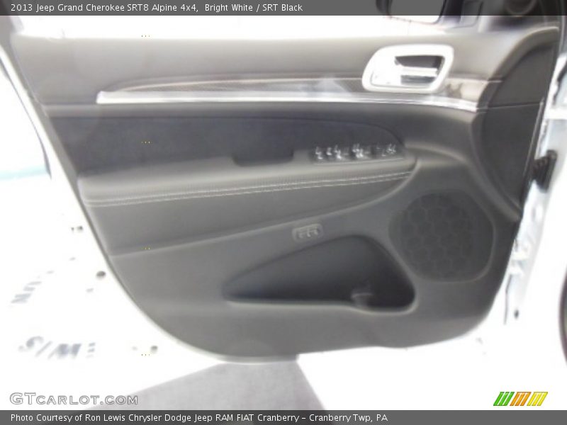 Bright White / SRT Black 2013 Jeep Grand Cherokee SRT8 Alpine 4x4