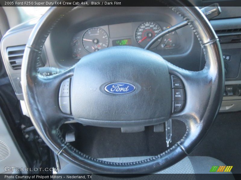 Black / Dark Flint 2005 Ford F250 Super Duty FX4 Crew Cab 4x4