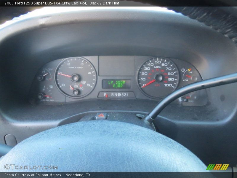 Black / Dark Flint 2005 Ford F250 Super Duty FX4 Crew Cab 4x4