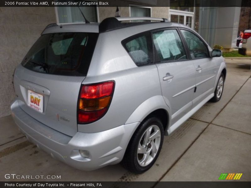 Platinum Silver / Graphite Black 2006 Pontiac Vibe AWD