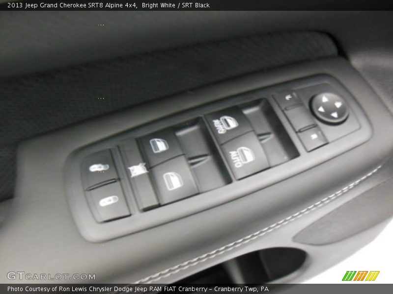 Bright White / SRT Black 2013 Jeep Grand Cherokee SRT8 Alpine 4x4