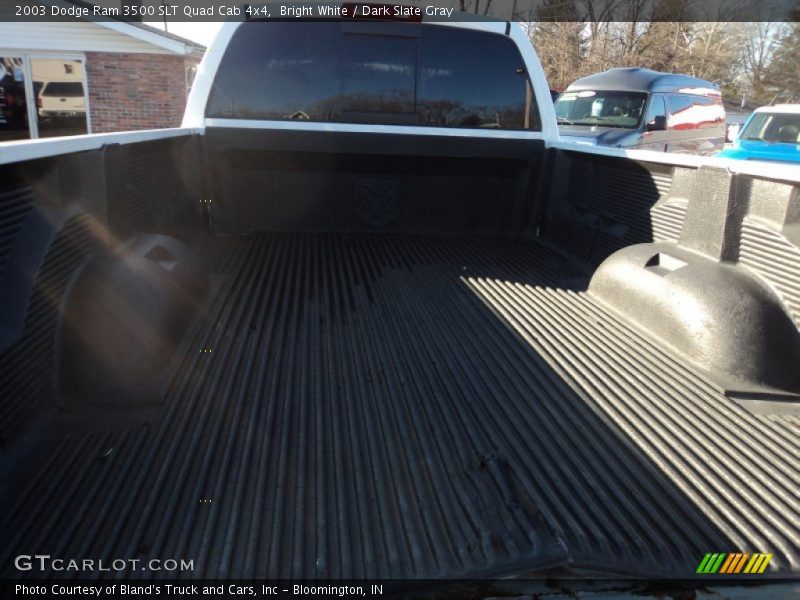 Bright White / Dark Slate Gray 2003 Dodge Ram 3500 SLT Quad Cab 4x4