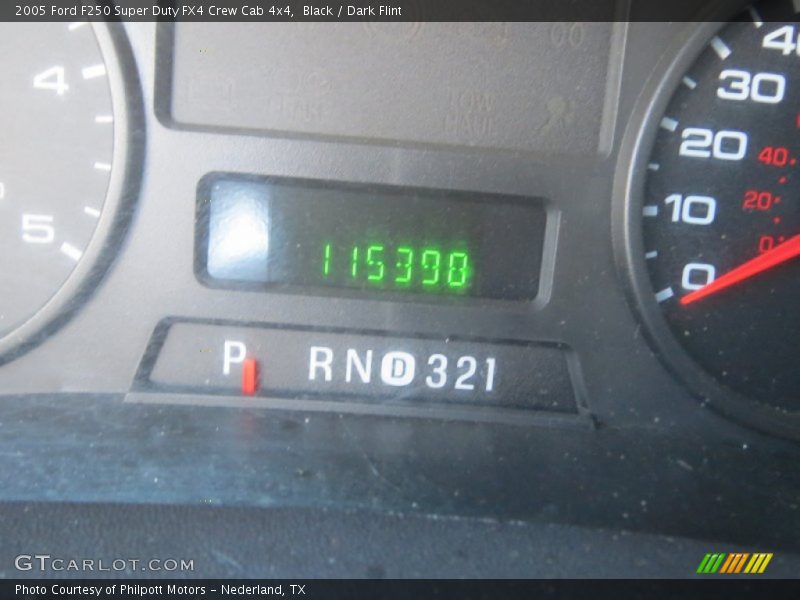 Black / Dark Flint 2005 Ford F250 Super Duty FX4 Crew Cab 4x4