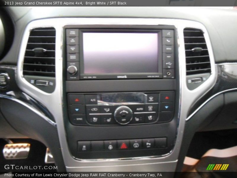 Bright White / SRT Black 2013 Jeep Grand Cherokee SRT8 Alpine 4x4