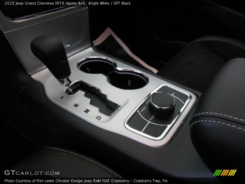 Controls of 2013 Grand Cherokee SRT8 Alpine 4x4