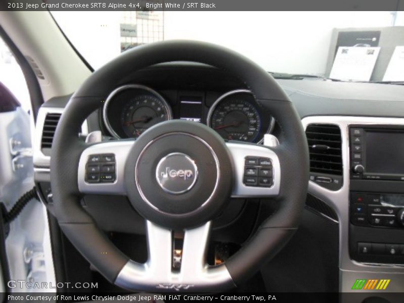  2013 Grand Cherokee SRT8 Alpine 4x4 Steering Wheel